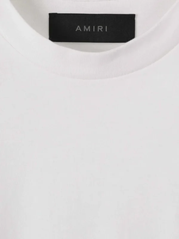 Amiri T-shirt blanc Graphique Étoile – Style Urbain & Moderne
