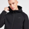 Nike Sportswear Tech Fleece Full-Zip Hoodie – Noir