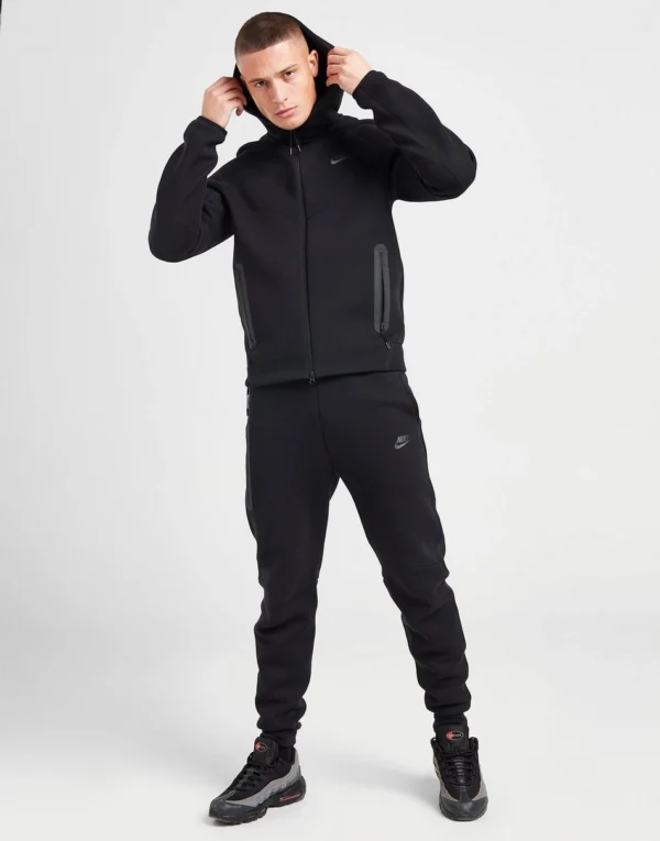 Nike Sportswear Tech Fleece Full-Zip Hoodie – Noir